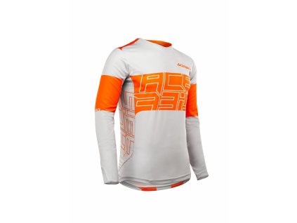 Motokrosový dres ACERBIS LINEAR - oranžová/šedá