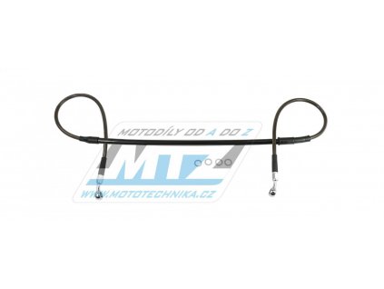 Hadica brzdová predná Z-WHEEL BRAKE HOSE - ZETA W61-12021 - Suzuki RM125+RM250+RMZ250+RMZ450 + Kawasaki KX125+KX250+KXF250+KXF450 - čierna