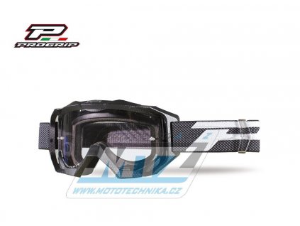 Okuliare Progrip 3200 LS GOGGLES - carbon