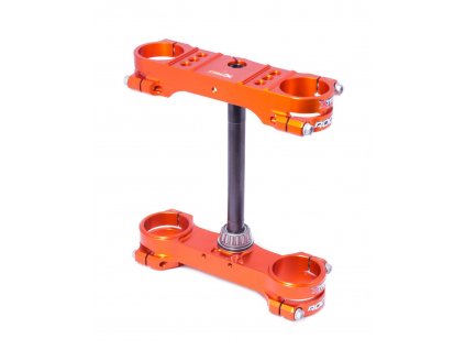 Okuliare (Triple-Clamps) kompletný Xtrig ROCS TECH - KTM 85SX+105SX / 03-24 + Husqvarna TC85 + Gas-Gas MC85 (offset 14)