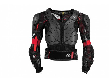 Motokrosový telový chránič ACERBIS KOERTA 2.0 - čierna/červená