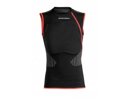 Motokrosový telový chránič ACERBIS X-FIT HALF PRO VESTA - čierna