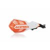 Blastre ACERBIS K-FUTURE pre GAS GAS, HONDA, HUSQVARNA, KTM, SHERCO,  TRIUMPH biela/oranžová