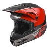 prilba kinetic straight fly racing cervena cerna seda i457680