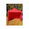 Párty stan PROFI 3x3m SET červený