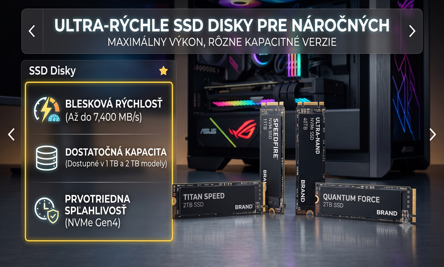 SSD Disky