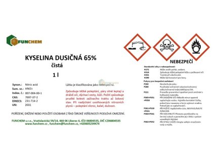 vyr 33 Kyselina dusicna 65 1l