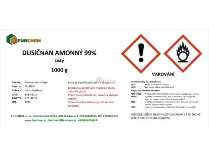 vyr 126 Dusicnan amonny 1000 g