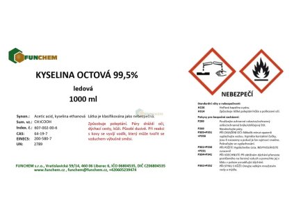 vyr 181 KYselina octova 1l