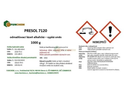 vyr 330 Odmastovaci lazen alkalicka sypka 1kg
