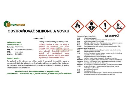 vyr 333 Odstranovac silikonu 100 ml UNI