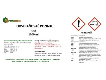 vyr 334 Odstranovac pozinku 1l