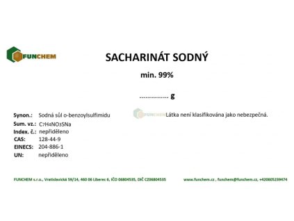 vyr 580 Sacharin sodny 105x57 UNI