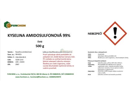 vyr 583 Kyselina amidosulfonova 500g