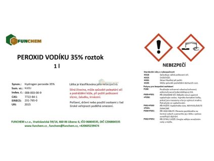 vyr 607 Peroxid vodiku 35 1l