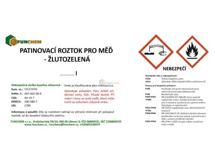 vyr 1197 Patinovaci lazen pro med ZLUTOZELENA UNI