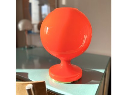 Lampička, Oranžové opálové sklo
