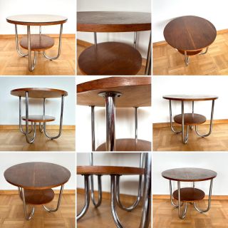 Stolek Fb 54, Hynek Gottwald, design Karel E. Ort, ČSR #hynekgottwald #hynekgottwaldtable #table #chromovy #chromovany...