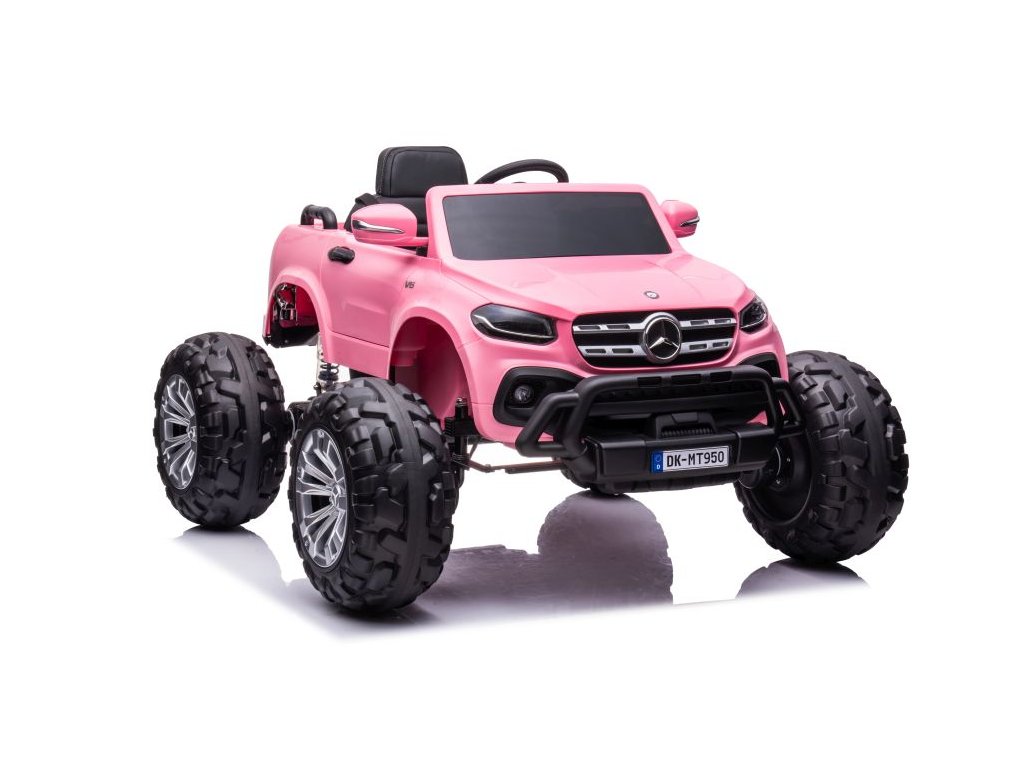Dětské elektrické autíčko Mercedes DK-MT950 4x4 Light růžová