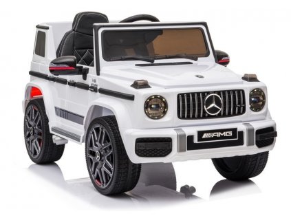 Mercedes G63 AMG Dětské elektrické autíčko – Bílá