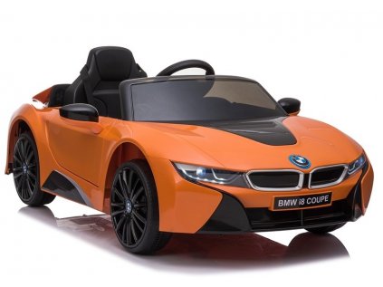 Dětské elektrické autíčko BMW I8 JE1001 oranžové