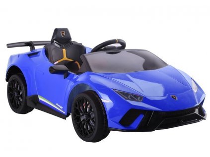 Dětské elektrické autíčko Lamborghini Huracan modré