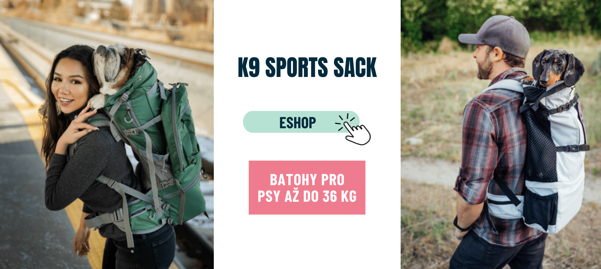 K9 Sports sack batohy na psy
