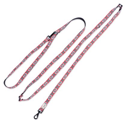 Thin Adjustable Cotton Dog Leash – 3 m  1.5 cm width | 100% cotton webbing