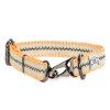 konopný popruh ekologický obojok pre psa výšívaný obojok 43