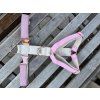 Hemp Dog Harness - pink  Eco-Friendly Adjustable Dog Harness for Sensitive Skin