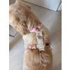 Hemp Dog Harness - pink  Eco-Friendly Adjustable Dog Harness for Sensitive Skin