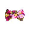 motýlek pro psa barevný s kytičkami 3