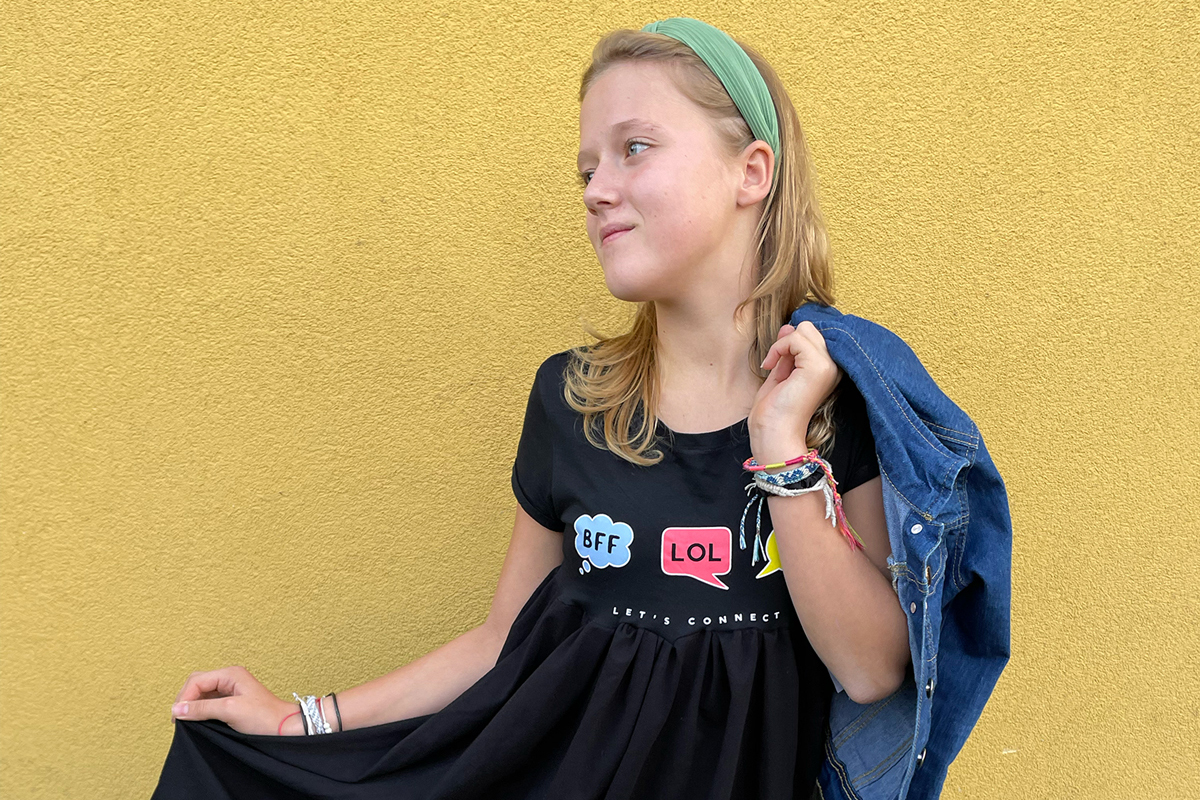 Jak upcyklovat tričko na šaty