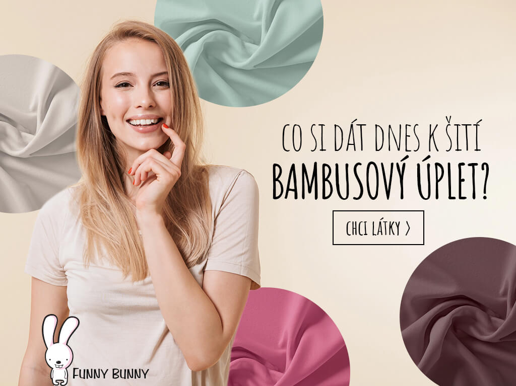 Co si dát k šití bambusový úplet?