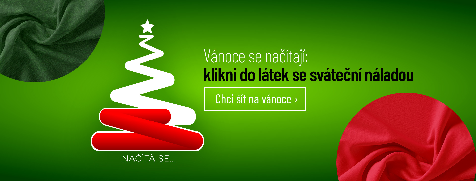 Vánoce už se načítají – vánoční látky, díky kterým vytvoříte tu pravou sváteční náladu!