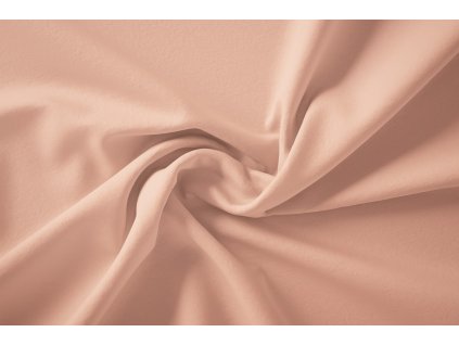 Starorůžová teplákovina nepočesaná