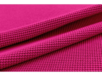 Sytě růžová teplákovina s 3D efektem Magenta