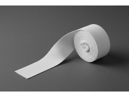 Oděvní guma (pruženka) 5 cm bílá