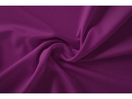 Fuchsiově fialová teplákovina počesaná