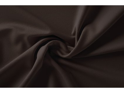 Brownie tmavě hnědá teplákovina