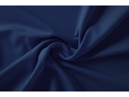 Tmavě modrá teplákovina počesaná