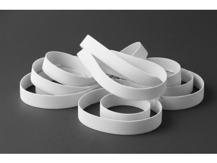 Oděvní guma (pruženka) 2 cm bílá