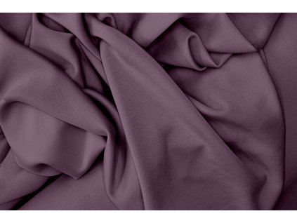 Fialová teplákovina leštěná - máslová