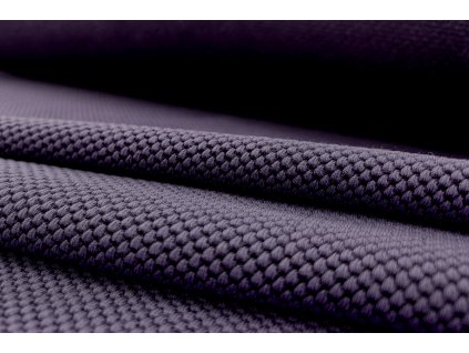 3D teplákovina fialová s plastickou texturou