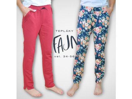 Střih na pohodlné dámské tepláky