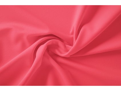 Lososová teplákovina s nepočesanou rubovou stranou