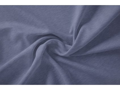 Nepočesaná teplákovina v modré barvě světlý denim