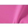 Růžová teplákovina s nepočesanou rubovou stranou