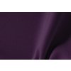 Fialová teplákovina v odstínu švestky s nepočesanou rubovou stranou