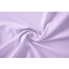 Světle fialová teplákovina – jednobarevná, nepočesaná